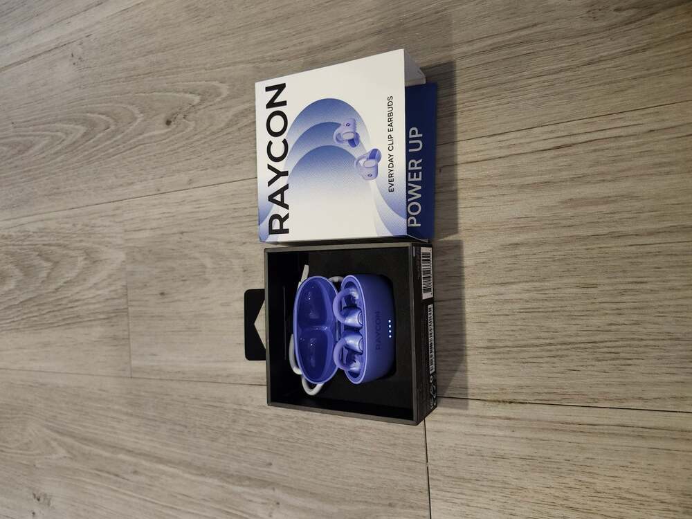 Raycon Everyday Clip Earbuds Plus Purple